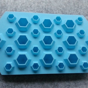 27-Diamond Ice Mold  Ice Tray Flexible Silicone Mold DIY Mold  Jewelry Mold Icing Mold Polymer Clay Resin Mold