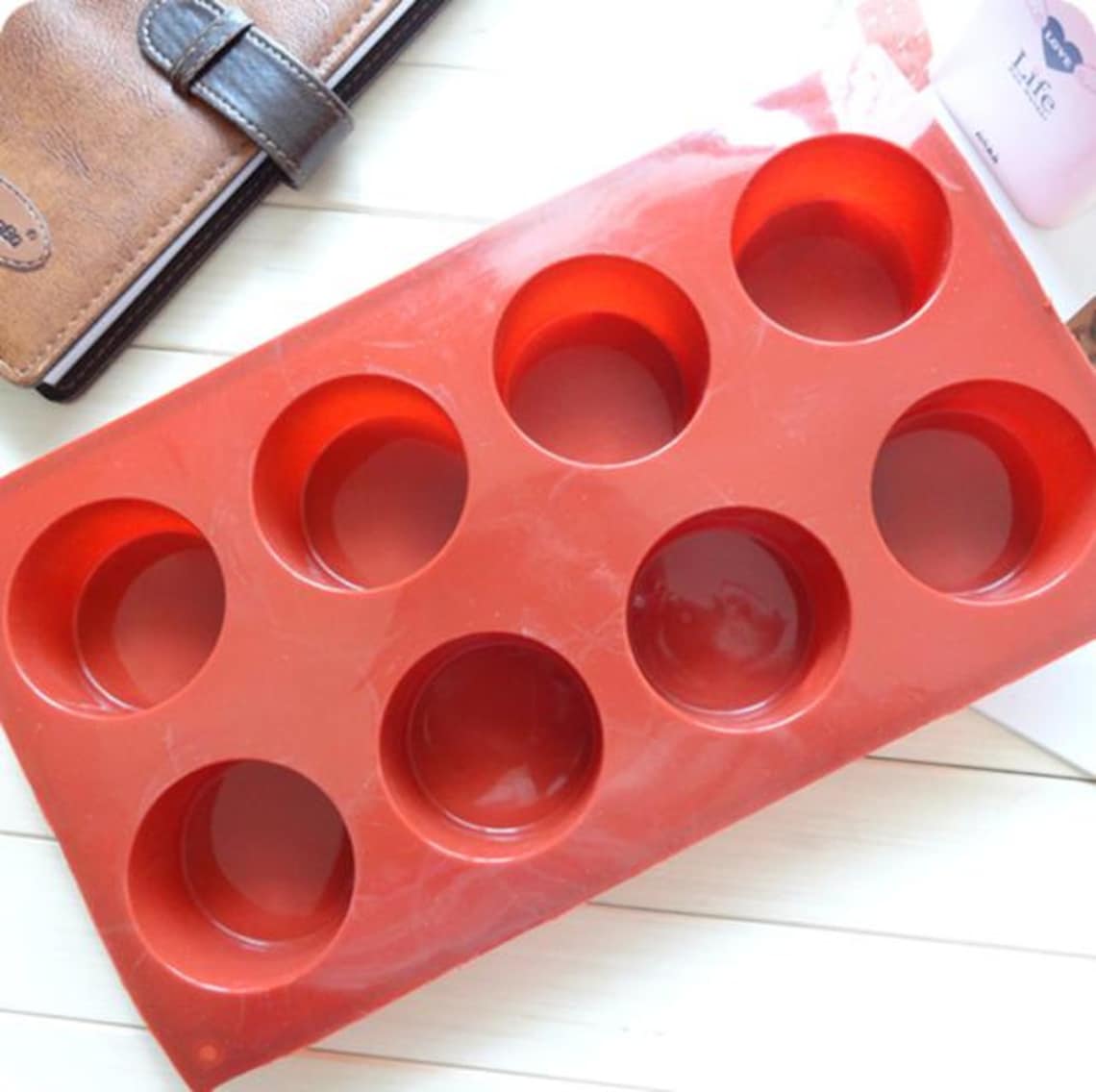 8round Cylinder Cake Mold Soap Mold Silicone Mold Soap Mould Etsy