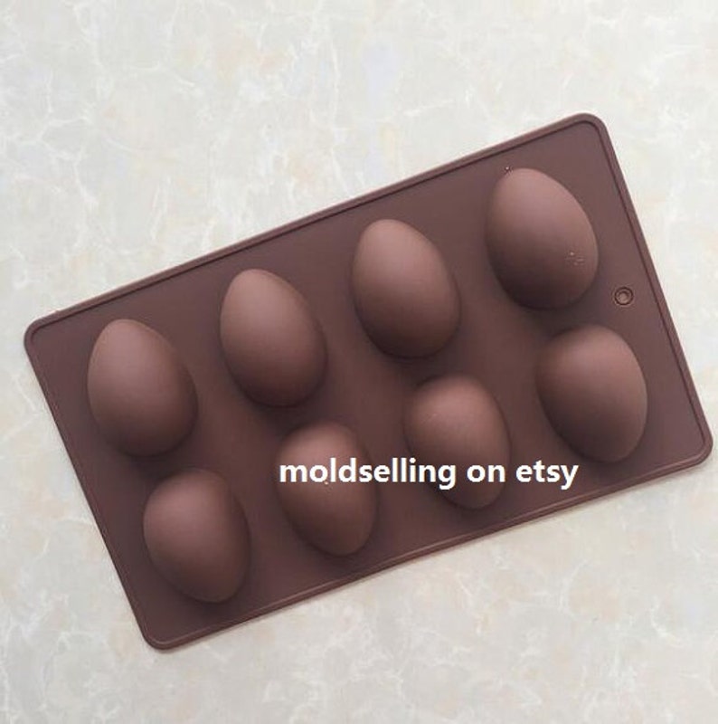 Egg Mold Chocolate Mold Soap Cake Mold Silicone Epoxy mold Ice Tray Biscuit Baking Tool DIY Bakeware Polymer Clay Resin Fimo image 1