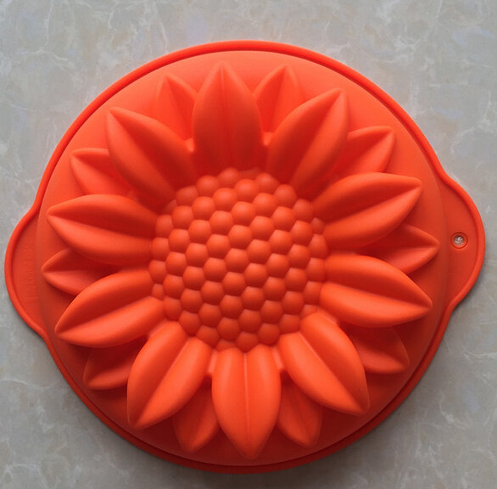 Big Sunflower Cake Pan Chocolate Mold Soap Cake Mold Silicone Etsy
