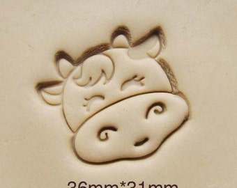 Milk Cow Resin  Seal Stamp Soap Stamps Handmade Soap Candle Candy Stamp Cookies Stamp