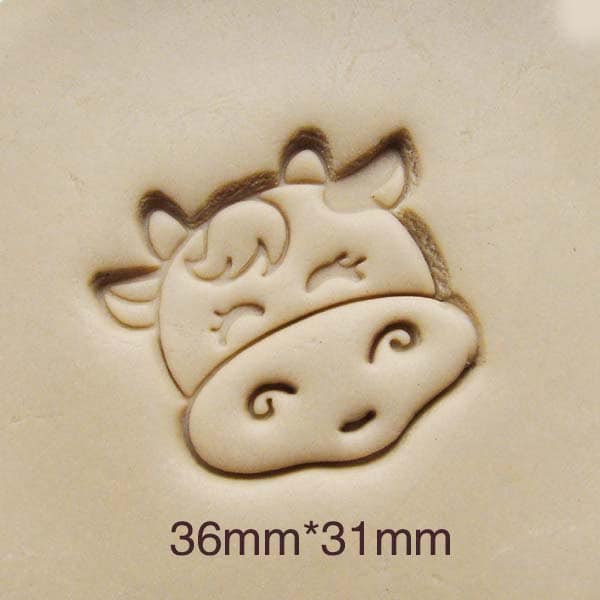 Milk Cow Resin  Seal Stamp Soap Stamps Handmade Soap Candle Candy Stamp Cookies Stamp