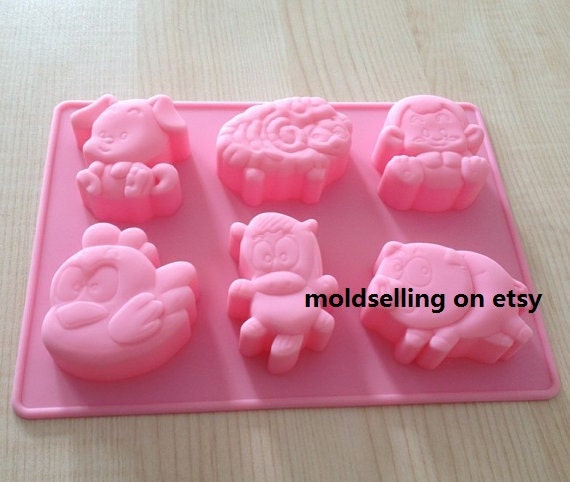 Zodiac Animal Cake Mold Soap Mold Silicone Mold Soap Mould Biscuit