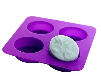 Lotus Soap Mold Flexible Silicone Mold Candy Chocolate Mold Polymer Clay Mold Resin Mold Baking Tools