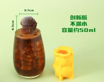 Spaceman Ice Mold  Ice Tray Flexible Silicone Mold DIY Mold Handmade Jewelry Mold Polymer Clay Resin coffee milk tea mousse creative