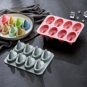 Shark fin ice Mold Cake Mold Soap Mold Silicone Mold Biscuit Mold Baking Tool Fondant Mold Resin Fimo Mold Jelly Mold