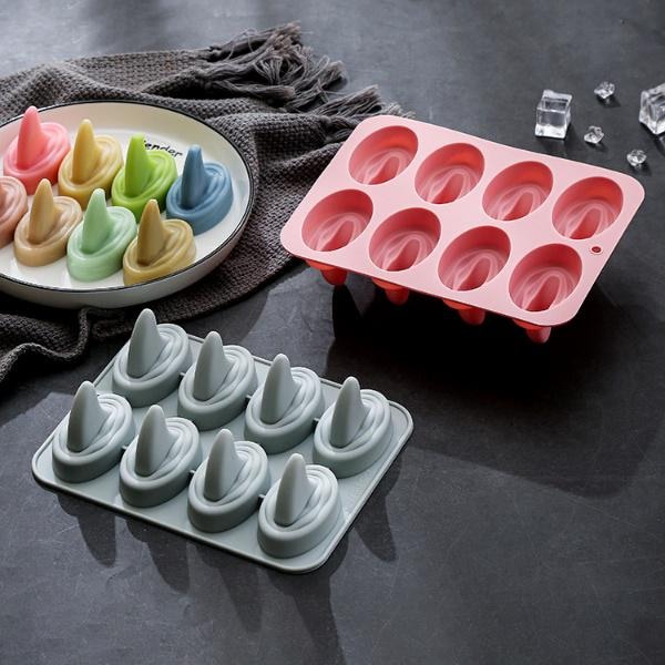 Shark fin ice Mold Cake Mold Soap Mold Silicone Mold Biscuit Mold Baking Tool Fondant Mold Resin Fimo Mold Jelly Mold