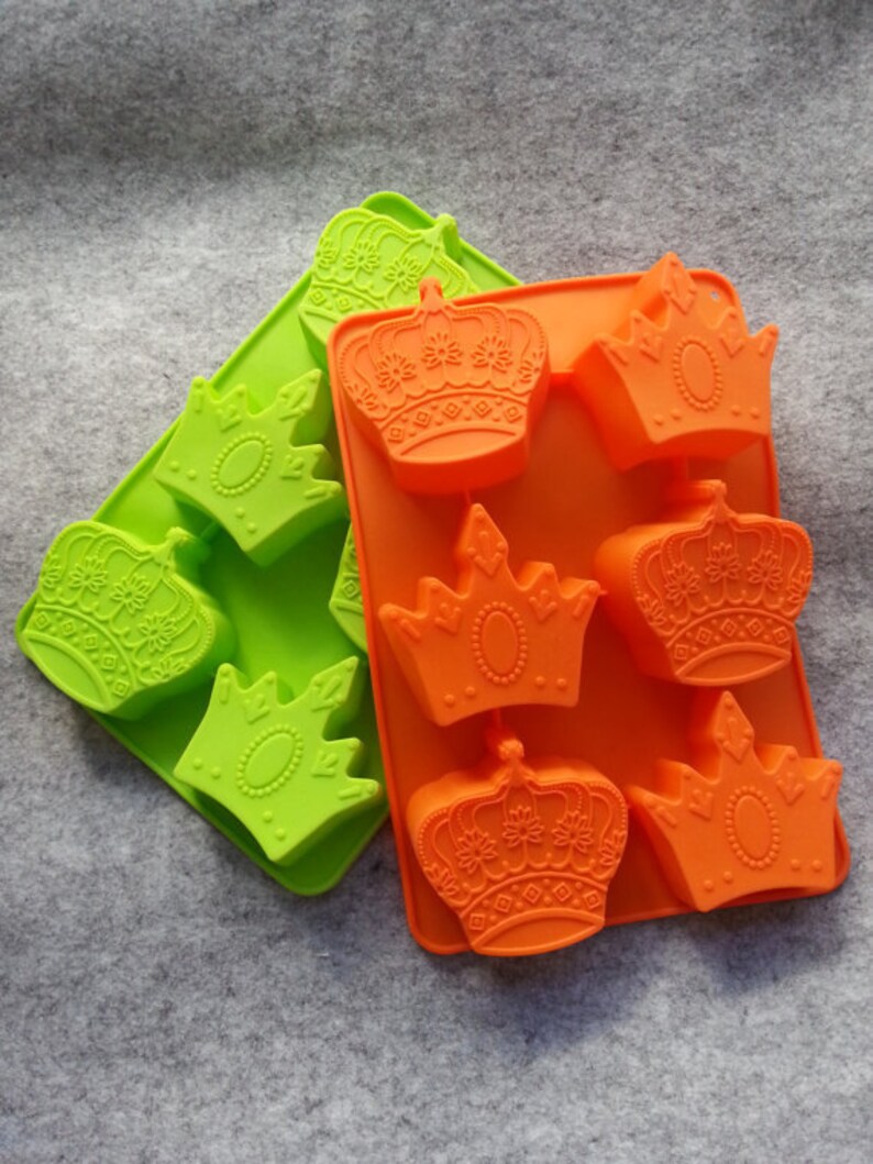 Crown Chocolate Cake Mold Soap Mold Silicone Mold/mould Etsy