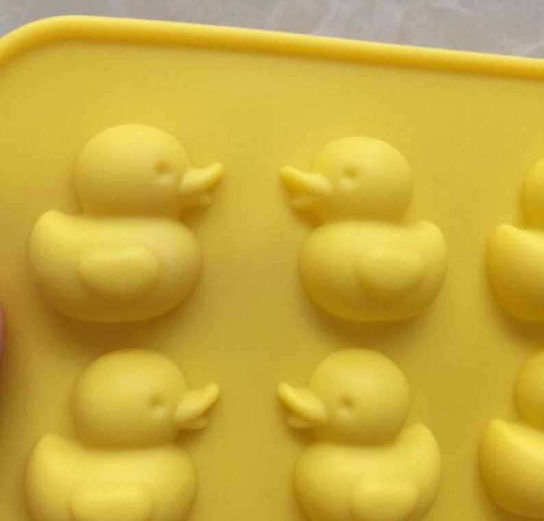 Duck Chocolate Mold Soap Cake Mold Silicone Epoxy mold Ice Etsy