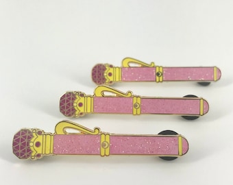 Seconds Sale! Sailor Moon Disguise Pen Luna Pen Hard Enamel Pin