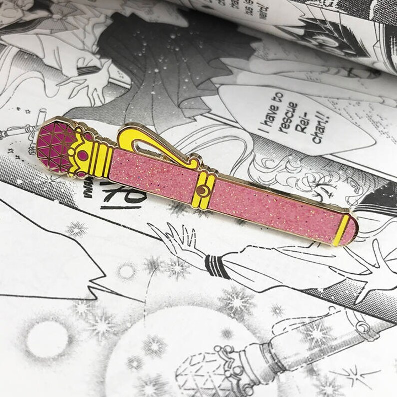 Sailor Moon Disguise Luna Pen Hard Enamel Pin