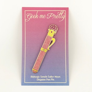 Sailor Moon Disguise Luna Pen Hard Enamel Pin