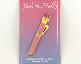 Sailor Moon Disguise Luna Pen Hard Enamel Pin