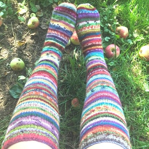 My First Pair of Knee High Socks, Wool Socks for Women Could Make a ...