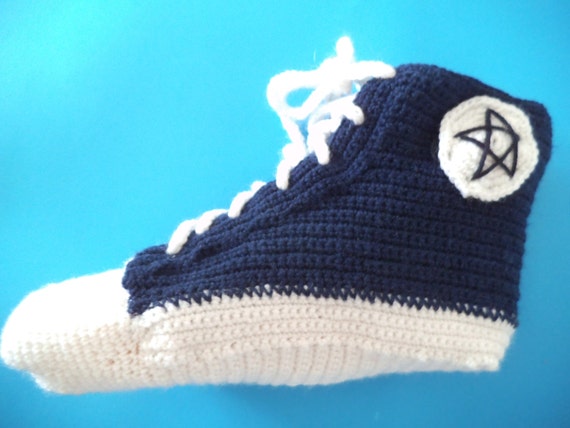 converse style novelty slippers