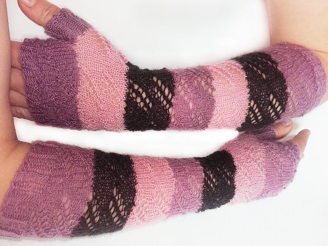Handknitted Merino Wool Arm Warmers Make a Unique and Thoughtful Gift