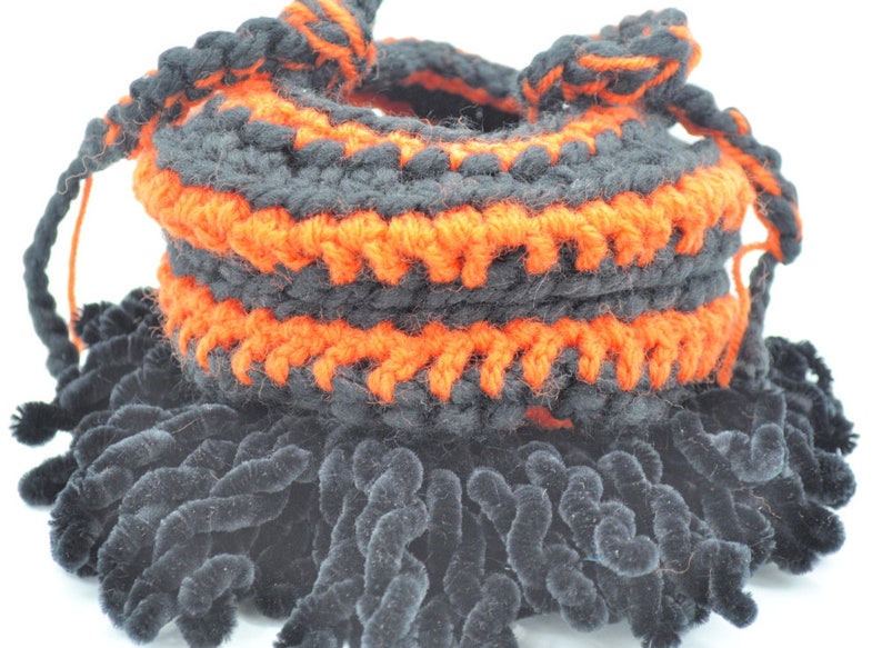 Trick or Treat Bag Small Goodie Bag Crochet Candy Bag image 0