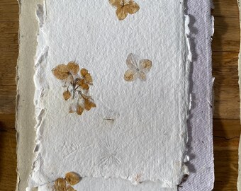 Lot de papier artisanal rustique couleur mixte format A5 / A6