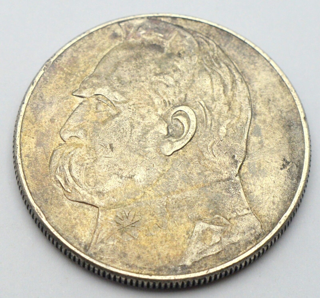 Poland 10 Zlotych 1936 Jozef Pilsudski Large Silver Coin Etsy