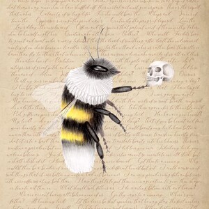 Zu Bee oder nicht zu bee A5 Drucken