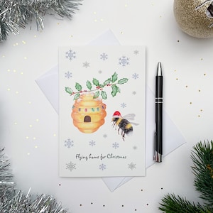 Flying Home voor Kerstmis, Bee Hive kerstkaart