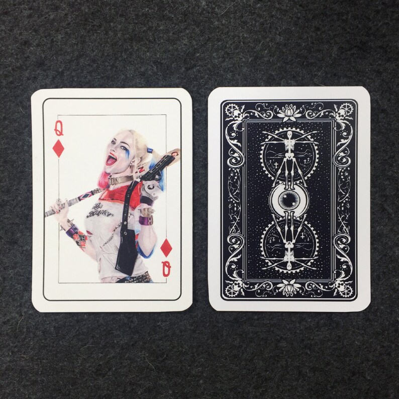 Joker y Harley Quinn Playing Cards | Etsy