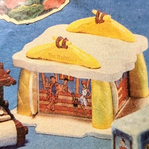 1994 UK McDonald Happy Meal The Flintstones Movie RocDonalds Toy