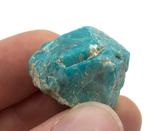 Terminated Amazonite Crystal Mineral Specimen SUPER SATURATED from Colorado, Healing Crystals and Stones, Collector Gems, Birthday Gift