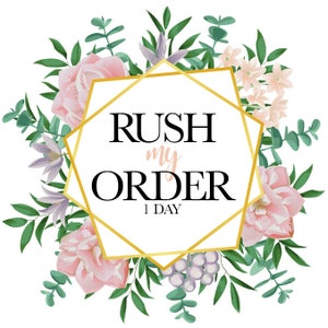 1 Day Rush Order - Add On