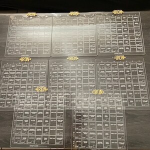 Caroline Girvan Iron Series 3D Dry-erase Calendar W/added Days for ...