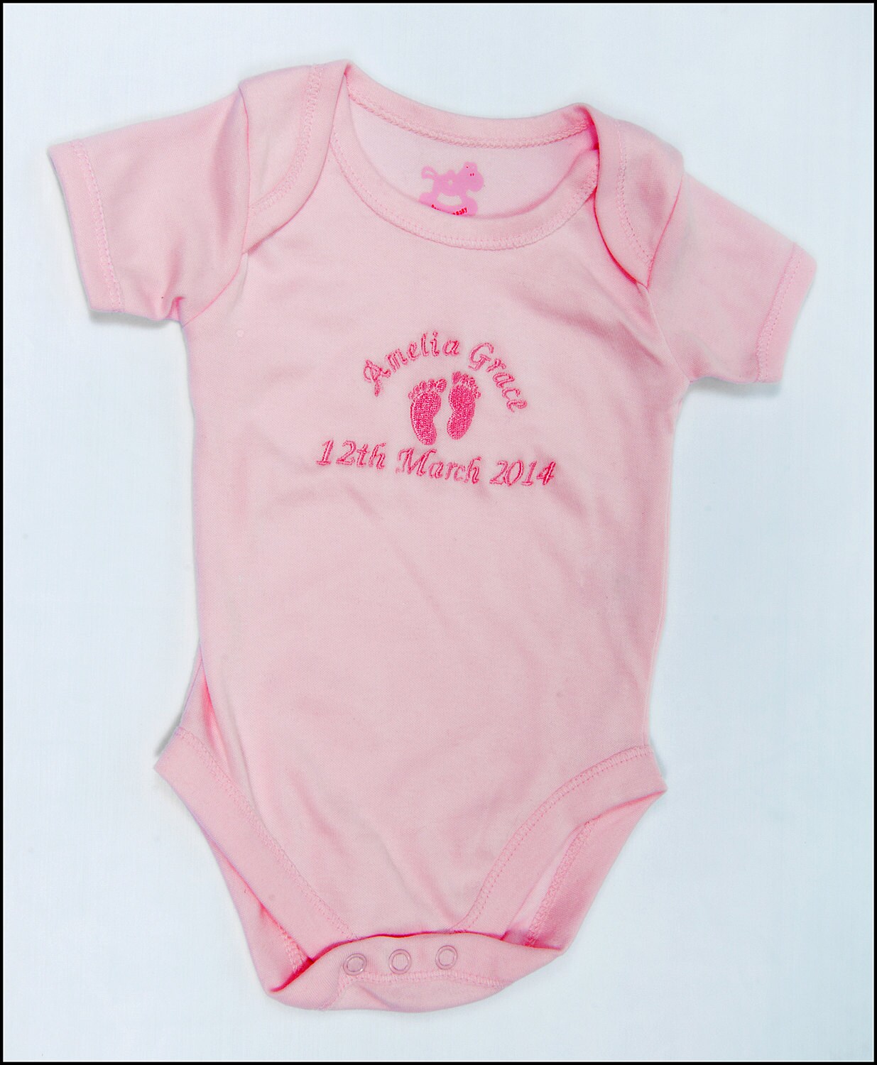 Personalised Baby Vest/baby Grow Etsy UK