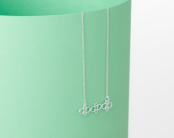 Marrakech silver pendant