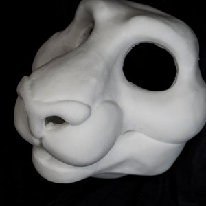 Cut and Carved Feline Soft Foam Head Base for Costumes, Mascots and  Fursuits. 2023 Redesign 