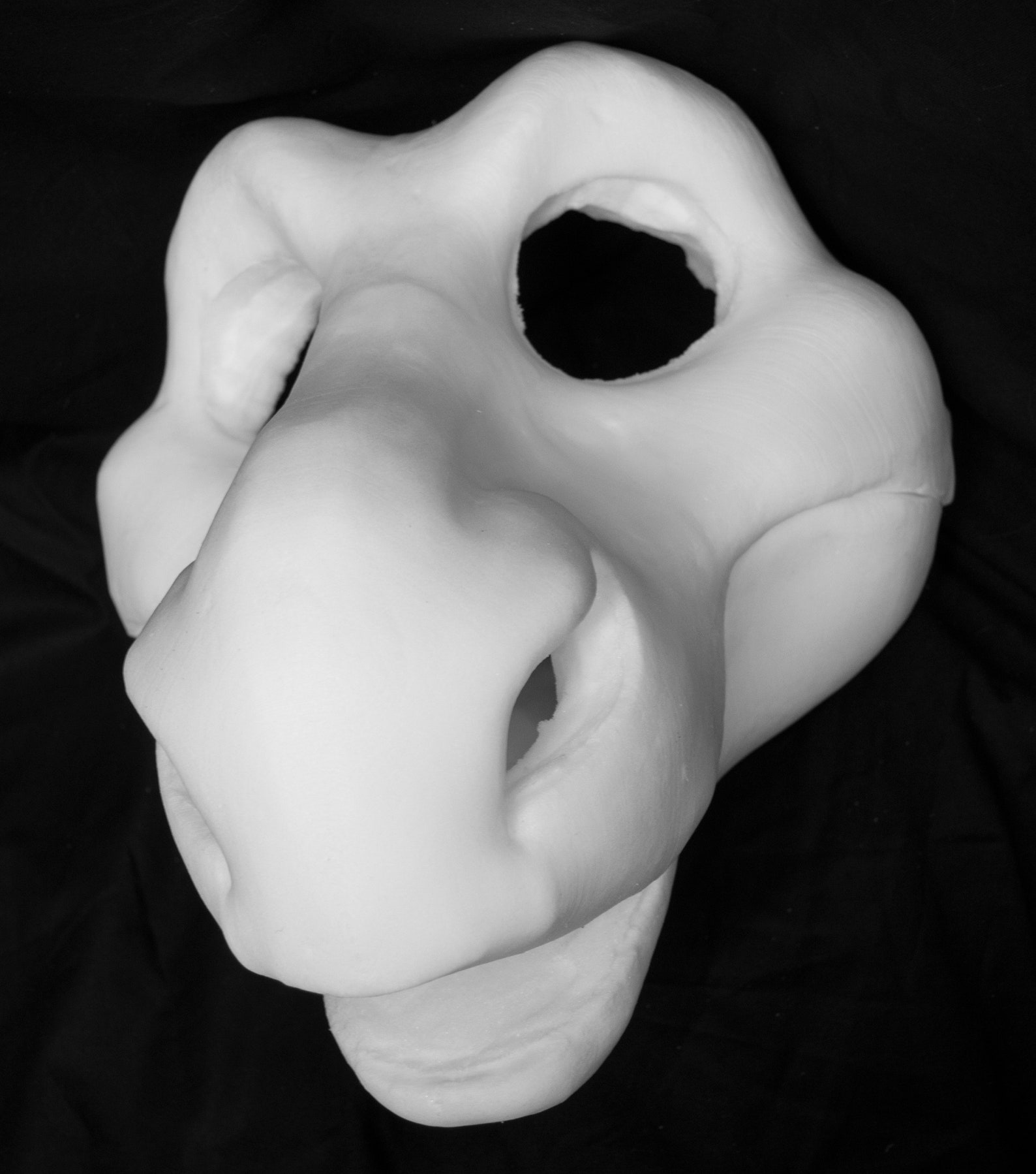 Cut & Carved Dragon Foam Head Base for Costumes Mascots and Etsy