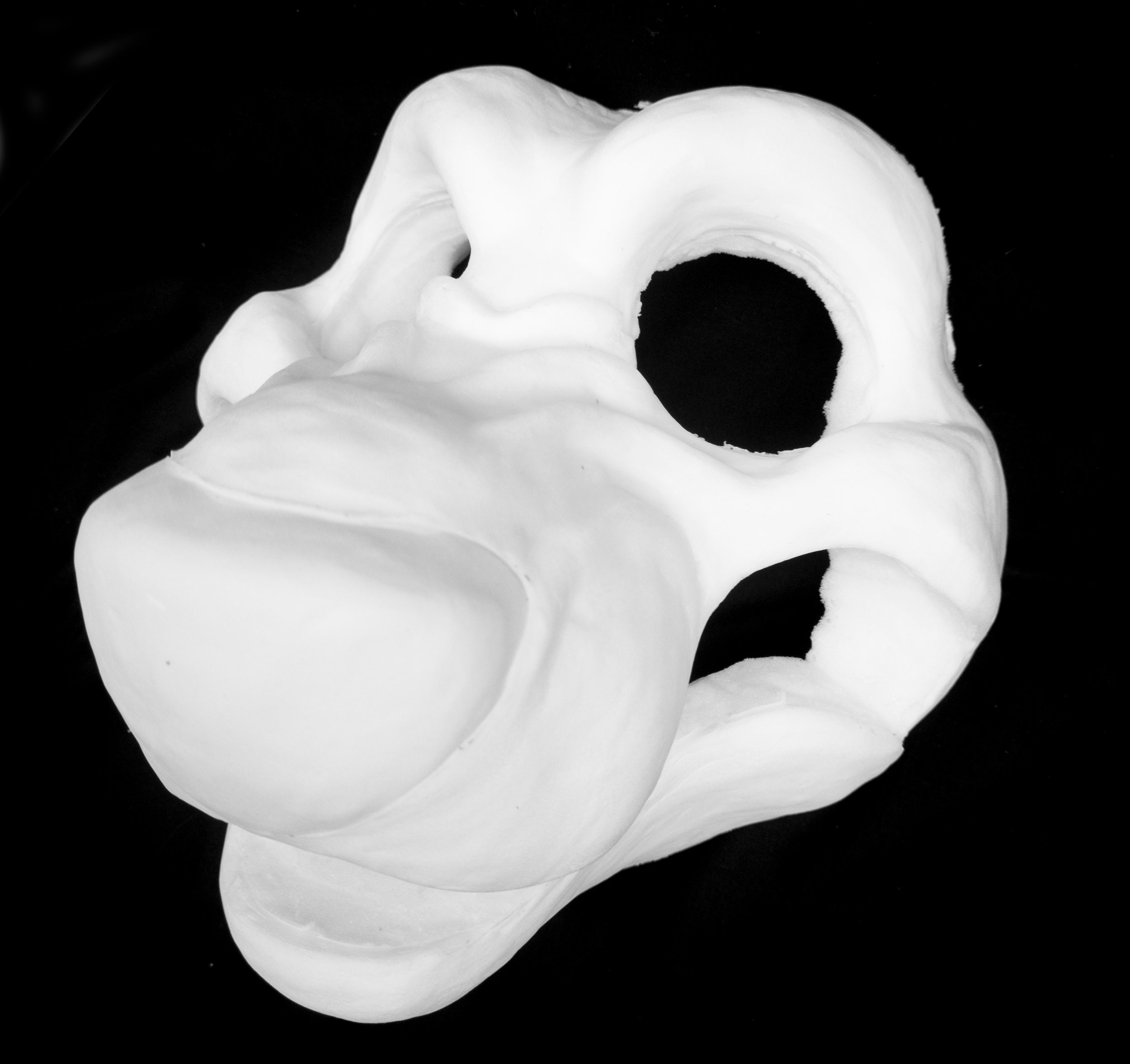 Cut & Carved Angry Canine Soft Foam Head Base for Costumes Etsy UK