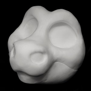 Kemono deer / angel dragon soft foam head base for costumes, mascots and fursuits. pre-cut option available!