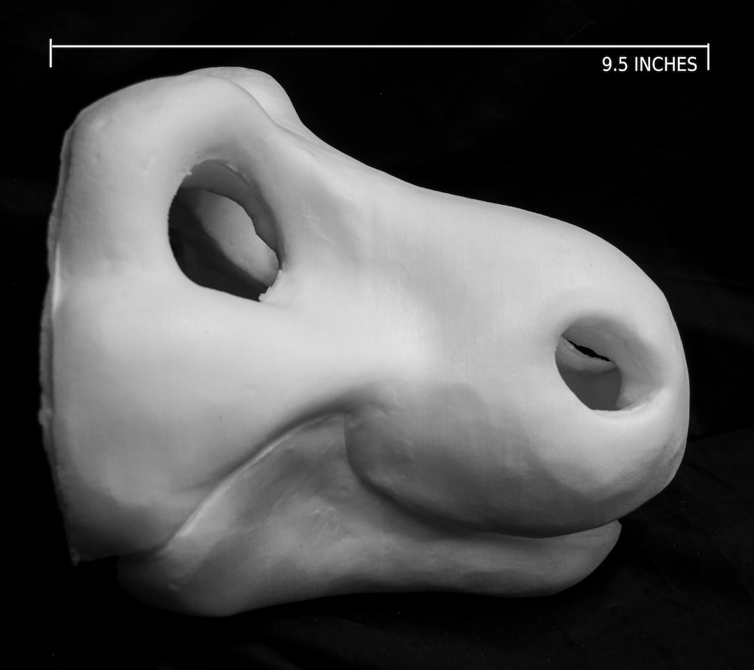 Kemono Critter soft foam head base for costumes, mascots and
