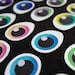 Toony eyes for costumes, fursuits and mascots (1 pair)(Many colours and custom painted options) Waterproof