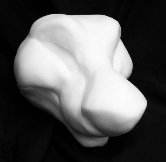 Manokit Foam Head Base for Costumes, Mascots and Fursuits. Cut & Carved  Options Available 