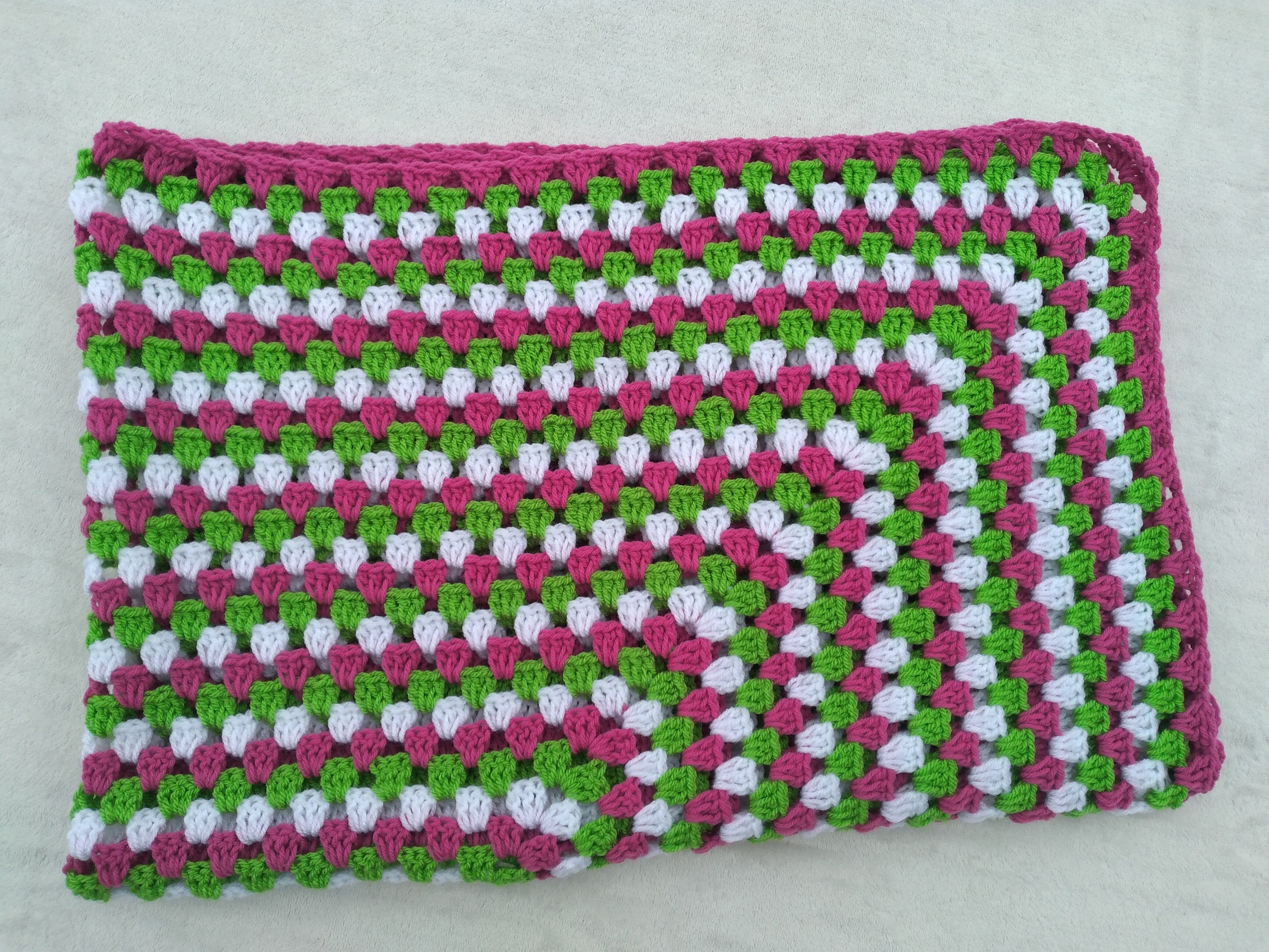 Pink Baby Blanket White Baby Blanket Green Baby Blanket Etsy UK