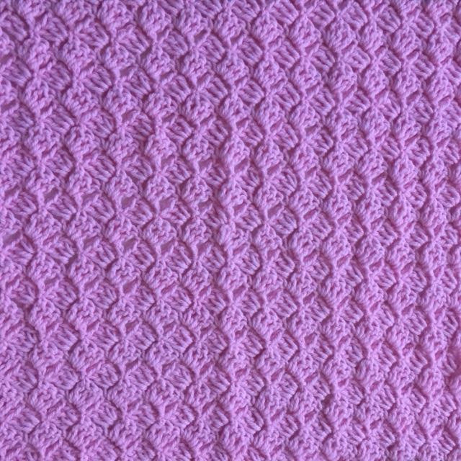 Pink Baby Blanket Crochet Baby Blanket Baby Shower Gift Etsy