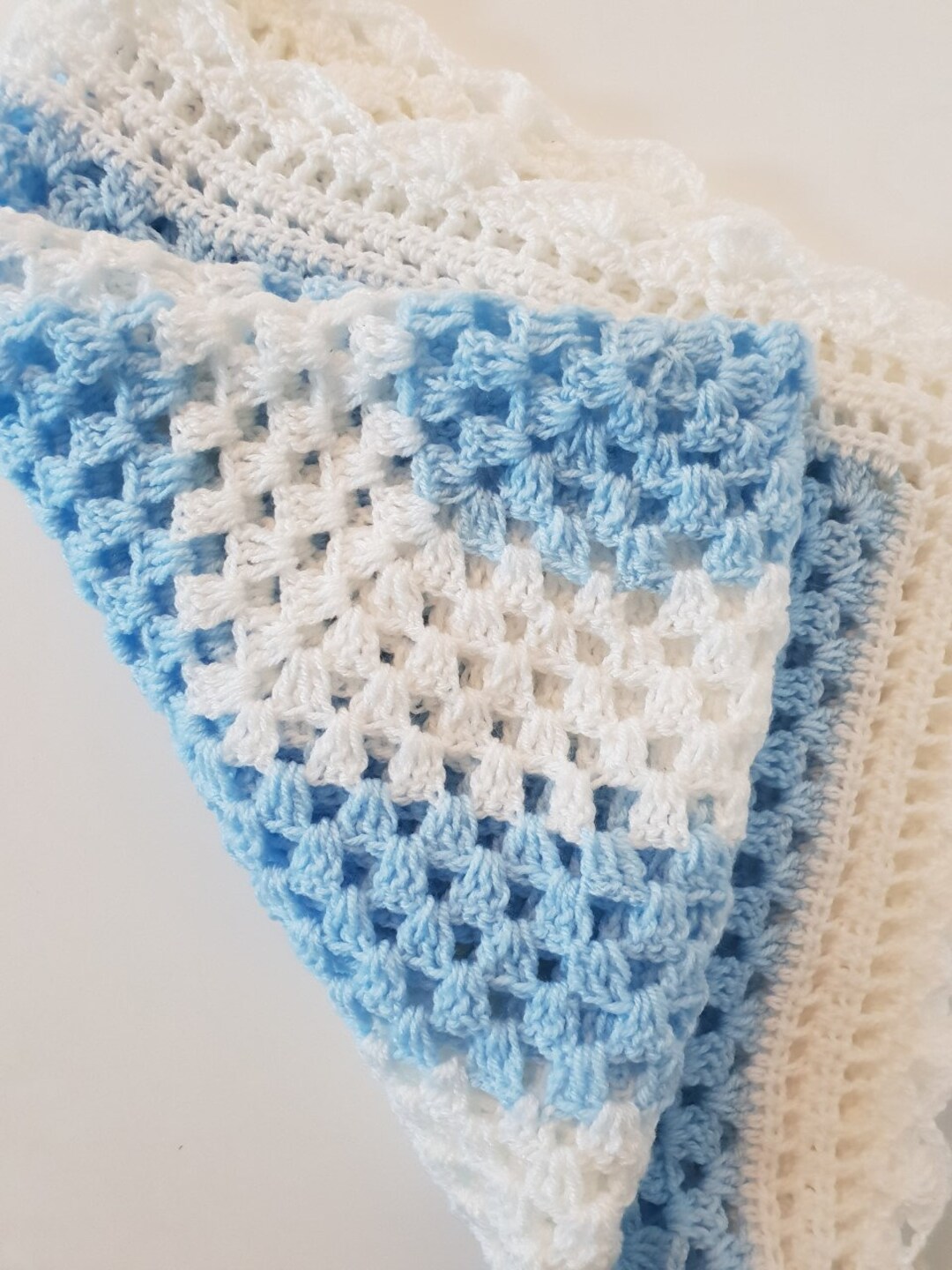 Baby Blanket, Two Tone Blanket, Baby Shower Gift, Gift for Newborn