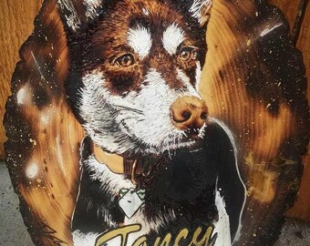 Retrato de mascota para amigos peludos