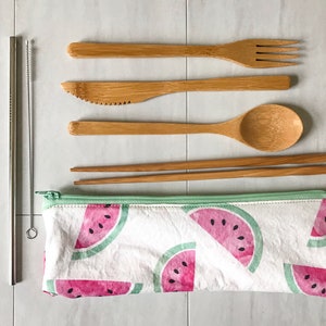 Zero Waste cutlery Watermelon Gift under 25
