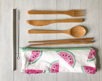 Zero Waste cutlery Watermelon Gift under 25