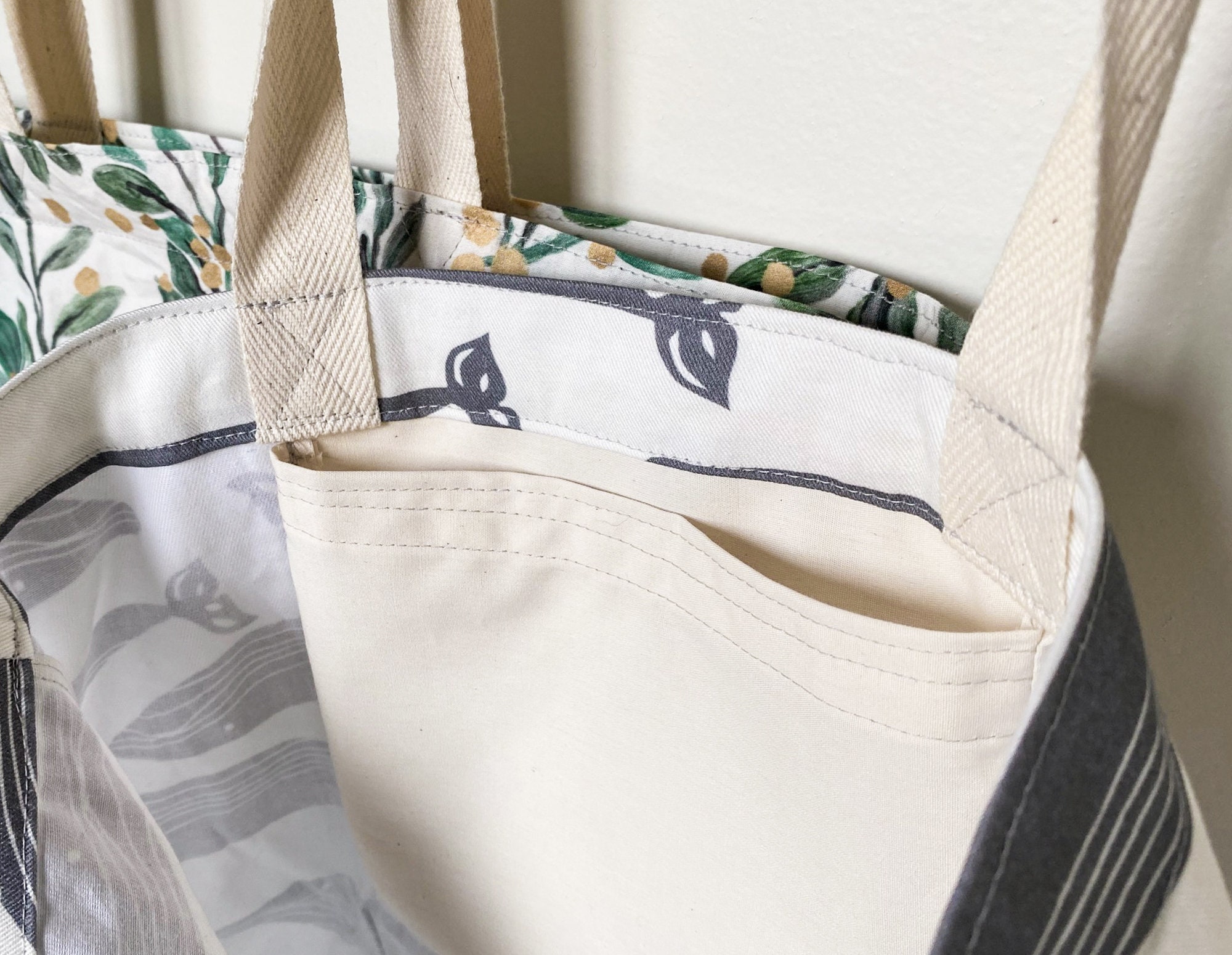 Zero Waste Tote Bag Etsy