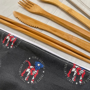 Reusable Cutlery Zero Waste Kit - Punta Santiago Dogs