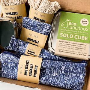 Zero Waste Kit Customizable Spruce and Pine Vegan Gift Set Zero Waste Birthday Gift image 9