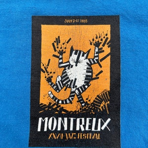 Vintage Santana Mountreux Jazz Festival 1993 Staff T-Shirt