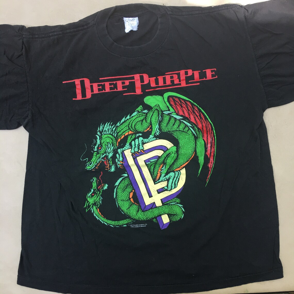 Maglietta DEEP PURPLE The Battle Rages On – Nera, Uomo, Cotone, Taglia S-234XL